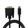 USB 3 1 Typc-zu-VGA-Adapterkabel 1 8 m USB-C-Stecker auf 15-poliges VGA-Steckerkabel