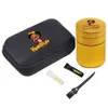 Hornet conjunto de fumaça metal moedor de ervas com bocal dicas 50mm grande recipiente jar moedores acessórios para fumar para man6062805