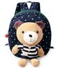 Wyprzedaż 1-3 lata opiekun dziecka malucha spacery ochronne Bear Backpacks Pasek Panda Torba