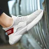 2022 Running Shoes G.N.Shijia Fashion Designer Toppkvalitet Polyuretan Skor Sole Svart Grå Röd Flat Sport Pigskin FlyWeave Sneakers