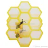 Tapete de silicone mais novo Dab Bee Pad Whole FDA Food Grade Reutilizável Antiaderente Concentrado Bho Wax Slick Oil Resistente ao Calor Fibreglas1350356