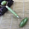 Appareil Uty Napure Natural Jade Roller Massageur Facial Beatal Jade Face Face Massage décontracté