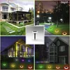 Solar Garden Lights Waterproof IP65 LED Solar Underground Lights Stainless Steel Outdoor Solar Buried Floor Light Outdoor Garden Path Ground Lamp