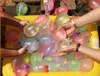 Outdoor fun Water Balloon Toy 111 pcs/set Children Automatic Kids Summer Beach Play Sprinking Balls Games Tool Smash Ball Bubble interactive