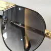 Top K gold men eyewear car design sunglasses THE LINEAR fashion design pilot frame glasses top quality outdoor uv400 lens