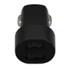 Mini podwójna ładowarki do ładowarki samochodowej USB Adapter na samochodach ładowarka komórkowa dla Samsung Xiaomi LG Smartphone 2-Port 2A