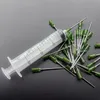 30ml Disposable Plastic Syringe with Needle for Lab and Multiple Uses injection Tool,1.5inch 14G Blunt Tip Dispensing Needle with luer lock