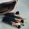 Brand Brushes set 15pcs/Set Professional Makeup Brush Set Eyeshadow Eyeliner Blending Pencil Cosmetics Tools With Bag