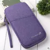 Passport Card Holders Travel Wallets Ticket Purses Credit ID Card Clutch Bags Zipper Makeup Organizer Handbag Coin Change Pouch YP4935