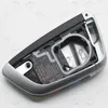 4 -knapps smartkortsbilsnyckelfodral för BMW 1 2 7 Serie X1 X5 X6 X5M X6M F Klass Remote Key FOB Cover Insert Blade257T