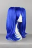 adjustable Select color and style Long Straight Synthetic Cosplay Hair With Two Ponytails Color High Temperature Fiber WIG