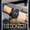 Arrefecer Leather Men Black Watch completa Quartz Homem Relógios Casual relógio de pulso esporte Relógio Punk Steampunk Relógio de pulso
