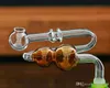 Gourd glass bent pot Wholesale Glass bongs Oil Burner Glass Water Pipes Oil Rigs Smoking Rigs