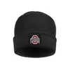 Ohio State Buckeyes Męskie Women039s podwójna warstwowa czapka klasyczna czapka czapka unisex futbol logo biały marmur druk Gay Pride R8388640