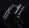 Flat top Quartz Banger With Bubble Carb Cap and Terp Pearl10mm 14mm 18mm Male Female Quartz Nails For Glass Water Bongs Dab Rigs