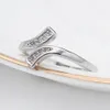 Anéis de prata esterlina claros cúbicos ajustáveis para pés, anéis de cauda para praia, joias para mulheres, senhora inteira yblh50019000198