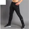 Yeni Tasarımcı Kış Koşu Pantolon Zip Ile Erkekler Cep Futbol Pantolon Eğitim Fitness Egzersiz Kalın Koşu Spor Pantolon Uzun