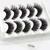 5pairs 3d Nerze Haare falsche Wimpern Naturalthick Long Eye Wimpern Wispy Make -up Schönheitserweiterung Tools3174961