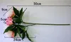 Big Peony Flower Artificial Silk Fake Flower Wedding Home Party Decorative 3 Heads Peony Flowers Wedding Planner Supplies