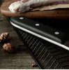 Szef kuchni Nóż Pełna Tang Ostry Wysokiej Steel Stalowy Mięso Cleaver Slice Butcher Krojenia Warzywa Knife Handmade kute Kitchen Noże