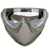 Maschera in maglia di acciaio Airsoft Maschera per sport all'aria aperta tattica di sicurezza integrale Airsoft Paintball Traspirante Caccia Equipaggiamento protettivo9585271