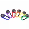 Colored Plastic Mini Compass Outdoor Camping Hiking Travel Carabiner Children039s Toy Compass Small Gift Mixed Colour1909956