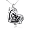 Fashionaccessories European and American necklaces pendants heart-shaped ocean heart necklace crystal necklaces