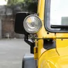 Czarny Pierścionek dekoracji lampy kolumnowej do Jeep Wrangler TJ 1997-2006 Second Geati Factory Outlet Auto Akcesoria wewnętrzne