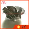 K04 5304-123-2032 34.53/50.96mm 11+0 blades Turbo Aluminum 2618/Milling/Billet compressor wheel for Peugeot 5303-970-0048 Turbocharger