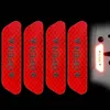 4Pcslot Car Door Open Sticker Reflective Stickers Warning Mark Safety Decals Notice Bicycle DIY Accessories Exterior Decoration5206222