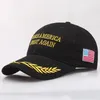 Nakış Trump Destek Beyzbol Şapkası Amerika Büyük Tekrar Yapmak Snapback Kap Donald Trump Şapka Ayarlanabilir Spor Topu Kapaklar Hediye DBC VT0434