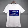 women Donald Trump Train 2020 T-Shirt O-Neck Short Sleeve Shirt USA Flag Keep American Great letter Tops Tee Shirt LJJA3834