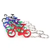 Portable Novelty Bicycle Keychain Bottle Opener Wine Cocktail Pineapple Beer Cup Cap Corkscrew Kitchen Bar Tool 6 Colors WWQ