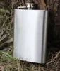 8oz Stainless Steel Hip Flask camping Portable Outdoor Flagon Whisky Stoup Wine Pot Alcohol Bottles Hip Flasks drop ship