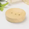 木製ソープホルダー天然木材石鹸皿丸石鹸貯蔵ホルダー