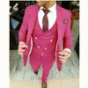 2019 Cheap Custom Made Men Suit Bestmen Groom Tuxedos Formal Suits Business Men Wear(Jacket+Pants+Tie+Vest) New Arrival