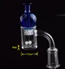 2020 Nouveau 25mm Quartz Banger Nail avec Spinning Cyclone Carb Cap et Terp Pearl Femelle Mâle 10mm 14mm 18mm pour Dab Rig Bong