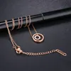 Double Fortune Pendant Necklaces Big Circle Hanging Roman Numeral Cake Rose Gold Personality Link Chain Romantic Designer Women Jewelry Gift