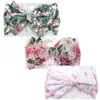 Naylon Hairbow Kız Bebek Headbands 3pcs / lot Bebek Yaylar Bebek Turban Headwraps Yenidoğanlar Fotoğrafçılık Dikmeler Haarband Kidocheese