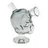 Mini pipe ad acqua in vetro per fumare piattaforme petrolifere New Skull Travel Bong The Martian Blunt Bubbler