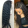 Transparent Curly lace frontal Wigs 130 density Wet Wavy 360 Front Brazilian remy Wig Remi Hair Pre Plucked diva1