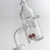 Ny 25mm XL Quartz Banger Nail med 4 mm tjock botten GTR Bubble Spinning Carb Cap 6mm Ruby Terp Pärlor för glas bongs