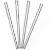 Wedding Birthday Party Strait Clear Glass Drinking Straws Thick Straws bar tools KD1