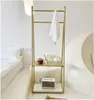 Appendiabiti Appendiabiti ad angolo creativo in ferro art Mobili per camera da letto che atterrano in un semplice e moderno rack