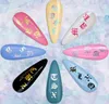 Holografisk brev Nail Art Sticker, 8 färger Brevord Gamla Engelska Alfabet Nail Decals Ultra Thin Gummed Character Nail AdhiS