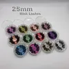 12 styles 5D Mink lashes Hair 25mm lashes False Eyelashes better than 3d Thick Long Messy Cross Eye Lashes Extension Eye Makeup Tools