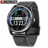 Panários Smart Watch Men Sports Bluetooth Mensagem Lembrete à Prova D 'Água Frequência de Coração Monitoramento da Pressão Sanguínea Mulheres Relógios de Pulso