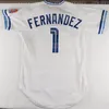 1 Tony Fernandez Toronto Blue 1988 1993 1984 Vintage Cool Base Salute To Service Flex Base Men Womens Youth Baseball custom Jersey