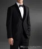Nouveautés Un Bouton Noir Marié Tuxedos Châle Revers Garçons D'honneur Meilleur Homme Blazer Costumes De Mariage Pour Hommes (Veste + Pantalon + Cravate) D: 326