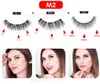 Pestañas magnéticas con delineador de ojos y pinzas 3 pares 5 pestañas postizas magnéticas Delineador de ojos líquido Juego de maquillaje Pestañas reutilizables No Gl3880164